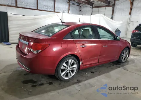 2012 Chevrolet Cruze Ltz z USA, uszkodzony, nr VIN 1G1PH5SC9C7235366